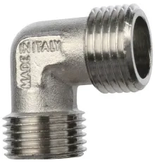 Угольник НН 1/2" никелированный Stout