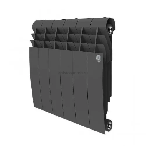 Радиатор Royal Thermo 350 х 10 секций BiLiner Noir Sable биметаллический секционный