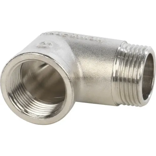 Угольник НВ 3/4" никелированный Stout