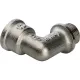 Угольник с упором НВ 3/8" никелированный Stout