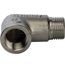 Угольник НВ 3/8" никелированный Stout