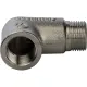 Угольник НВ 3/8" никелированный Stout