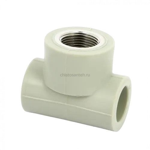 Тройник PPR с внутренней резьбой 25x1/2" FV-Plast