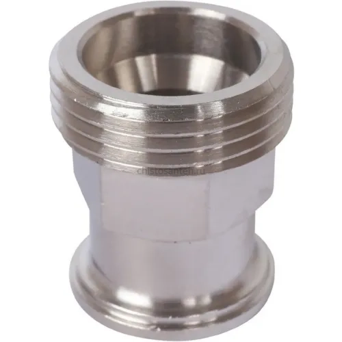 Разъемное соединение с плоским уплотнением 3/4", никелированное Stout