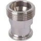 Разъемное соединение с плоским уплотнением 3/4", никелированное Stout