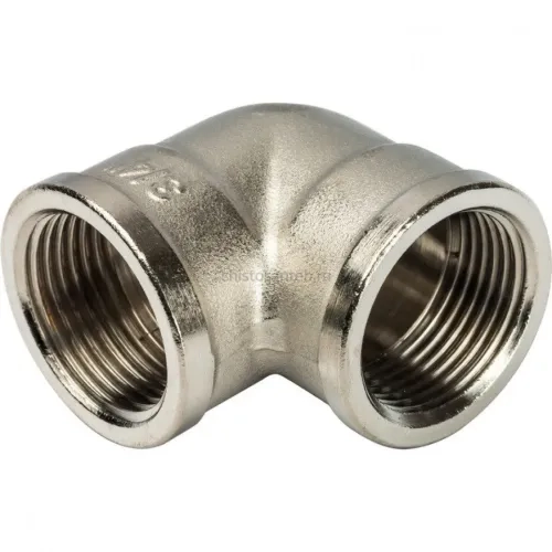 Угольник ВВ 3/4" никелированный Stout