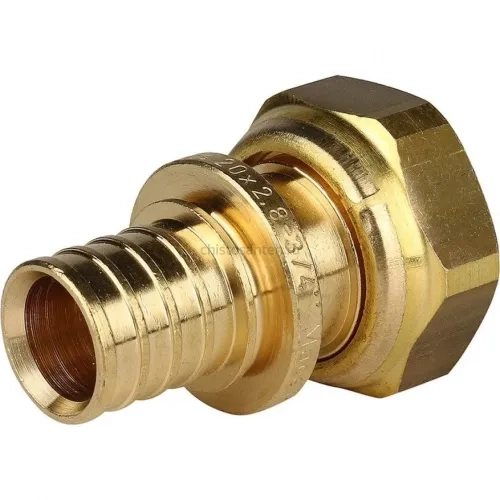 Переходник с накидной гайкой 20xG 3/4" для труб из сшитого полиэтилена Stout