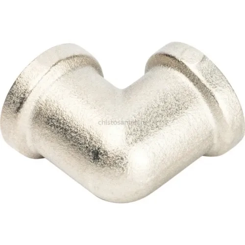 Угольник ВВ 1/4" никелированный Stout
