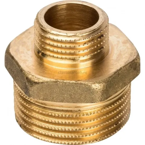 Ниппель НН переходной 1"x1/2" Stout
