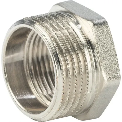 Футорка 1"x3/4", никелированная Stout