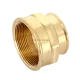 Муфта переxодная ВВ 2"x1 1/2" бронза Viega