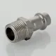 Пресс-муфта с наружной резьбой 22 мм х 1"  из нержавеющей стали VTi.901.I.002206 VALTEC (ВАЛТЕК)
