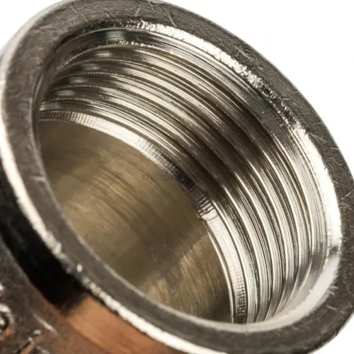 Угольник ВВ 3/4" никелированный Stout