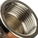 Угольник ВВ 3/4" никелированный Stout