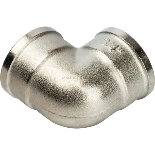 Угольник ВВ 3/4" никелированный Stout