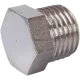 Заглушка НР 1/4" никелированная Stout