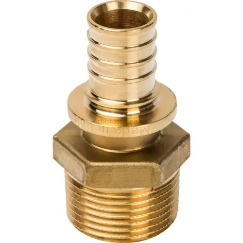 Переходник с наружной резьбой 25xR 1" для труб из сшитого полиэтилена Stout