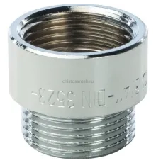 Удлинитель 3/4"x15, хромированный Stout
