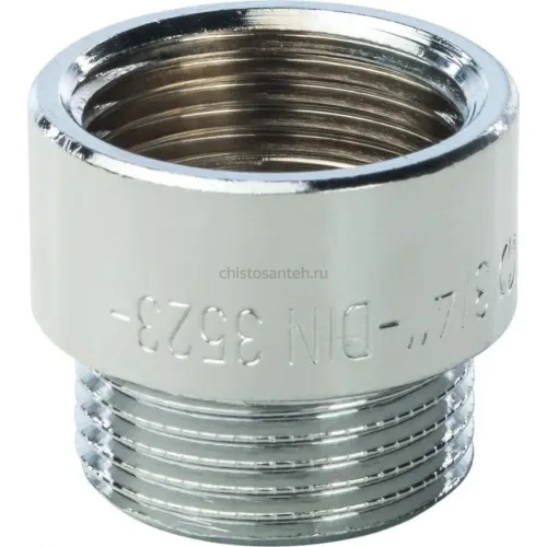 Удлинитель 3/4"x15, хромированный Stout