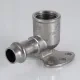 Пресс-водорозетка 18 мм х 02  из нержавеющей стали VTi.954.I.001802 VALTEC (ВАЛТЕК)