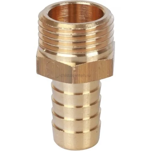 Штуцер НР 1/2"x14 мм Stout