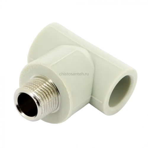 Тройник PPR с наружной резьбой 20x1/2" FV-Plast