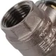 Кран шаровой стандартнопроходной ВР/ВР 1/2", ручка рычаг Stout