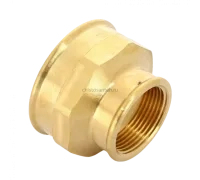 Муфта переxодная ВВ 2"x1 1/4" бронза Viega