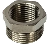 Футорка 3/4"x1/2" никелированная Stout