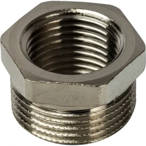 Футорка 3/4"x1/2" никелированная Stout
