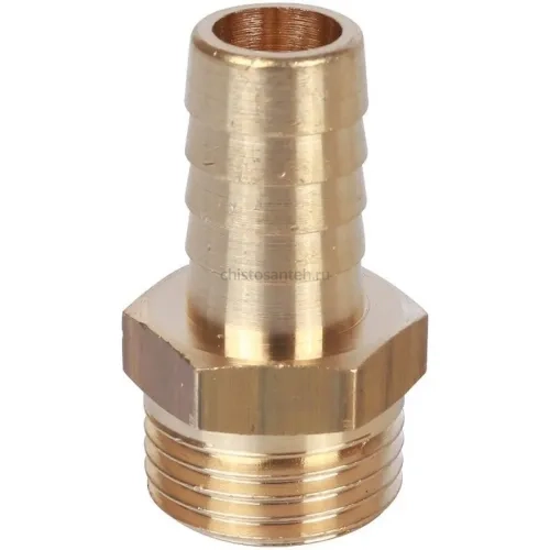 Штуцер НР 1/2"x14 мм Stout