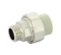 Разъёмное соединение PPR с наружной резьбой 20x1/2" FV-Plast