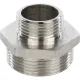 Ниппель НН переxодной 1 1/2"x1" никелированный Stout