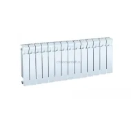 Радиатор биметаллический монолитный Rifar Monolit 350 14 секций, боковое подключение