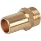 Штуцер НР 1/2"x18 мм Stout