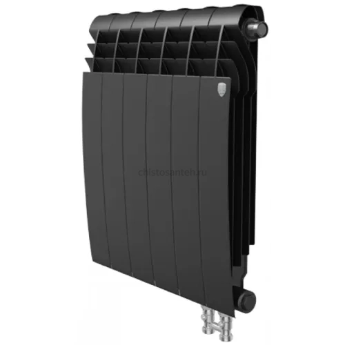 Радиатор Royal Thermo 500 х 8 секций BiLiner Noir Sable VD биметаллический секционный
