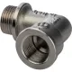Угольник с упором НВ 3/8" никелированный Stout