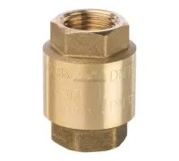 Клапан обратный пружинный муфтовый 1/2" с пластиковым седлом Stout