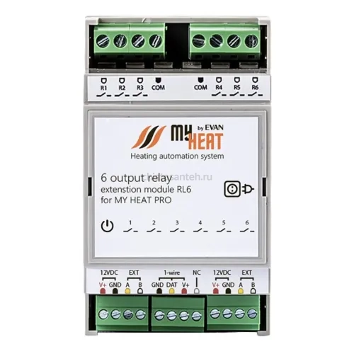 Релейный блок расширения MyHeat RL6 (6291 МайХит)