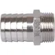 Штуцер НР 3/4"x25, никелированный Stout