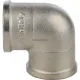 Угольник ВВ 1/2" никелированный Stout