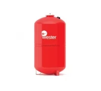 Бак расширительный мембранный Wester WRV - 80 л PN5, Tmax100°C, вертикальный, на ножках (0-14-0120 Вестер)