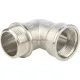 Угольник с упором НВ 1 1/4", никелированный Stout