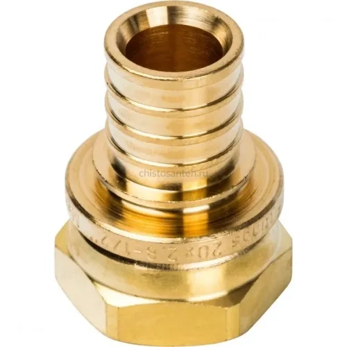 Переходник с накидной гайкой 20xG 1/2" для труб из сшитого полиэтилена Stout