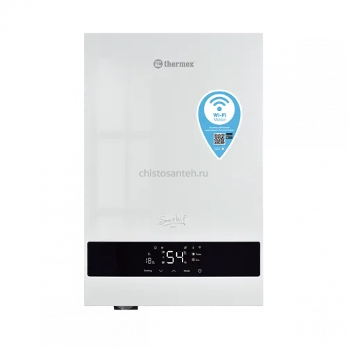 Электрический настенный котел THERMEX Sonne 12 Wi-Fi White (511 705 ТЕРМЕКС)