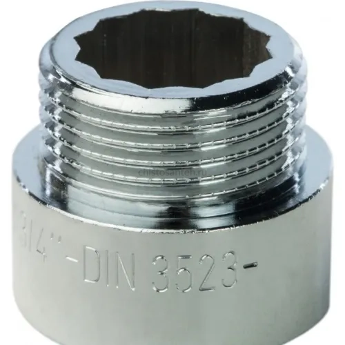 Удлинитель 3/4"x15, хромированный Stout