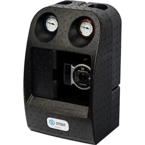 Насосная группа со смесителем 1" с насосом Grundfos UPSO 25-65 180 Stout