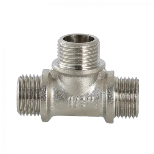 Тройник с наружной резьбой 1/2" Valtec