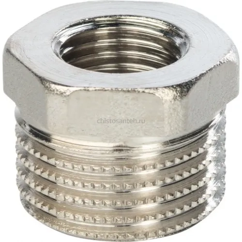 Футорка 1/2"x1/4" никелированная Stout