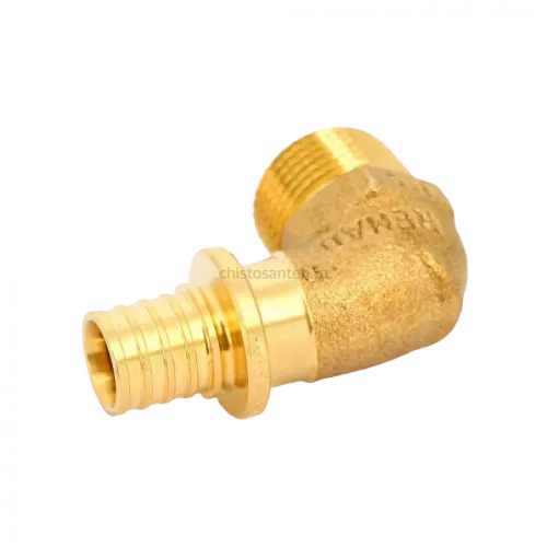 Уголок-переходник с наружной резьбой 16-R 1/2 RX+ REHAU (РЕХАУ - 14563471001)